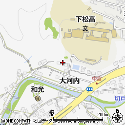 山口県下松市河内133周辺の地図