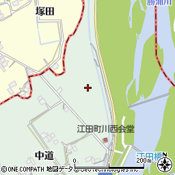 徳島県小松島市江田町沖須賀周辺の地図