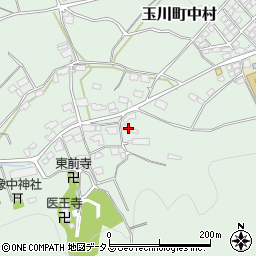 愛媛県今治市玉川町中村518-2周辺の地図