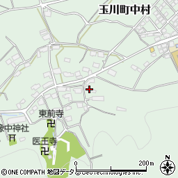 愛媛県今治市玉川町中村518周辺の地図