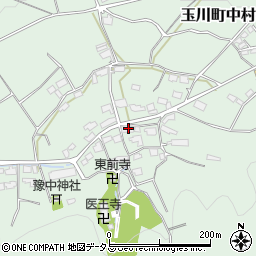 愛媛県今治市玉川町中村345-2周辺の地図