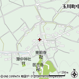 愛媛県今治市玉川町中村284周辺の地図
