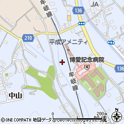 徳島県徳島市勝占町惣田周辺の地図
