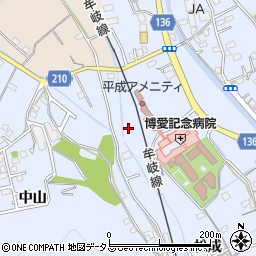 徳島県徳島市勝占町（惣田）周辺の地図