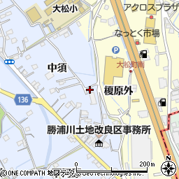 徳島県徳島市勝占町中須98-1周辺の地図