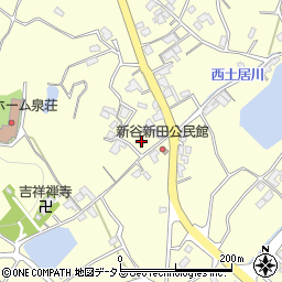 愛媛県今治市新谷1677周辺の地図