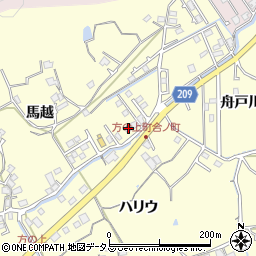 徳島県徳島市方上町合ノ町39周辺の地図