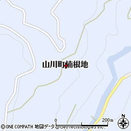 徳島県吉野川市山川町楠根地周辺の地図
