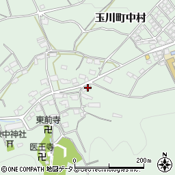 愛媛県今治市玉川町中村516周辺の地図