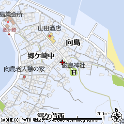 山口県防府市向島郷ケ崎中266周辺の地図