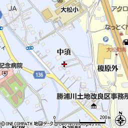 徳島県徳島市勝占町中須50周辺の地図