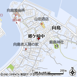 山口県防府市向島郷ケ崎中周辺の地図