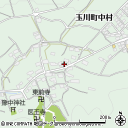 愛媛県今治市玉川町中村348周辺の地図