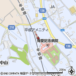 平成アメニティ周辺の地図