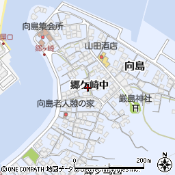 山口県防府市向島郷ケ崎中231周辺の地図