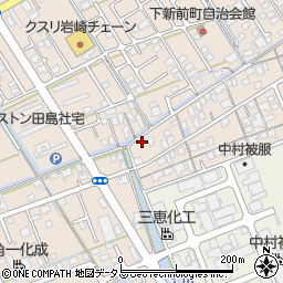 山口県防府市田島下新前町1188周辺の地図