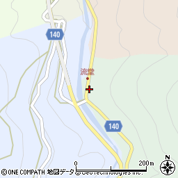 徳島県三好市井川町井内東6163-4周辺の地図