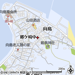 山口県防府市向島郷ケ崎中214周辺の地図