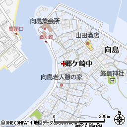 山口県防府市向島郷ケ崎中250周辺の地図