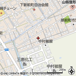 山口県防府市田島下新前町1151周辺の地図