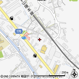 山口県周南市栗屋834周辺の地図