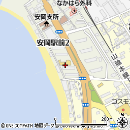 山口トヨタ自動車下関北店周辺の地図