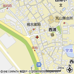 山口県防府市西浦2074周辺の地図