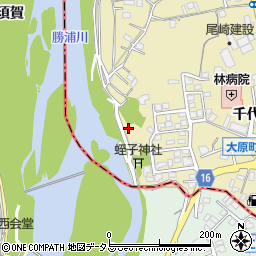徳島県徳島市大原町川添周辺の地図