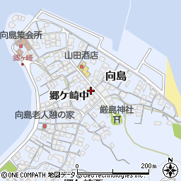 山口県防府市向島郷ケ崎中211周辺の地図