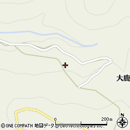 徳島県吉野川市美郷大鹿81周辺の地図