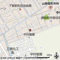 山口県防府市田島下新前町1112周辺の地図