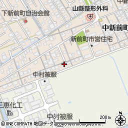 山口県防府市田島下新前町1133周辺の地図