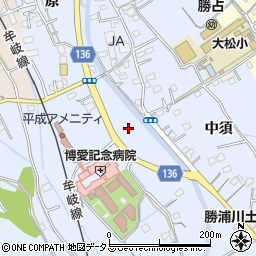 徳島県徳島市勝占町（下多々羅）周辺の地図