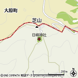 日峰神社周辺の地図