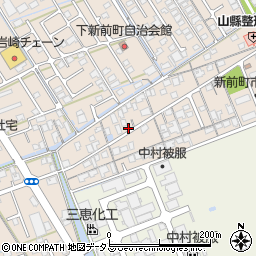 山口県防府市田島下新前町1152周辺の地図