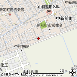 山口県防府市田島下新前町1048-1周辺の地図