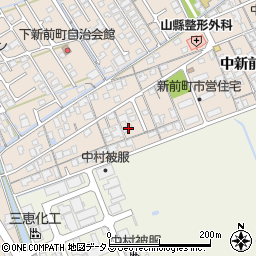 山口県防府市田島下新前町1121-1周辺の地図