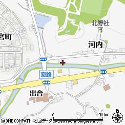 山口県下松市河内377周辺の地図