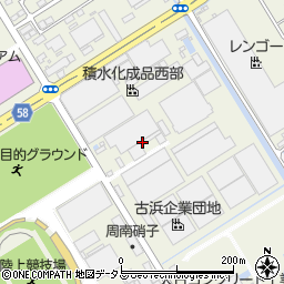 新生倉庫運輸株式会社　防府営業所周辺の地図