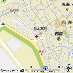 山口県防府市西浦2066周辺の地図