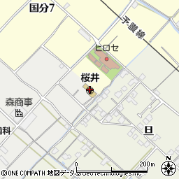 今治市立桜井保育所周辺の地図