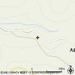 徳島県吉野川市美郷大鹿201-2周辺の地図