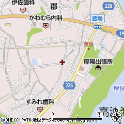 山陽小野田市立　厚陽中学校体育館周辺の地図
