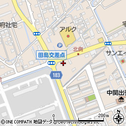 大島建設株式会社山口支店周辺の地図