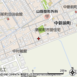 山口県防府市田島下新前町1056-4周辺の地図