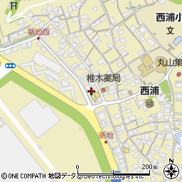 山口県防府市西浦2067周辺の地図