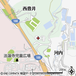 周南地区衛生施設組合事務局御屋敷山斎場周辺の地図