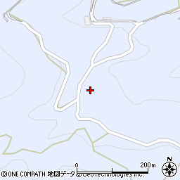 徳島県美馬郡つるぎ町貞光浦山590周辺の地図