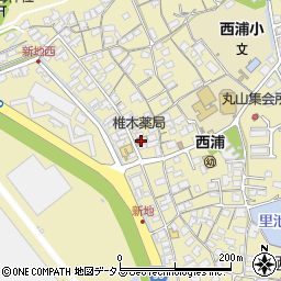 山口県防府市西浦2068周辺の地図