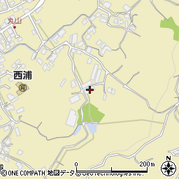 山口県防府市西浦1629周辺の地図